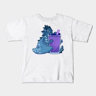 Tsunami with Blueberry Kids T-Shirt